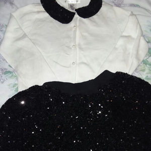 Skirt and Cardigan set